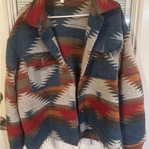 Sweet Generis Colorful Patterned Jacket